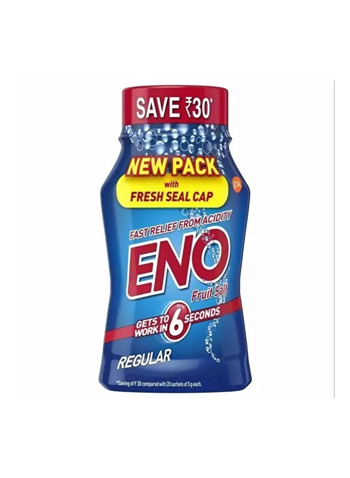 إينو مسحوق ملح الفاكهة لهضم الطعام العادي من إينو 100 غرام - Image 2